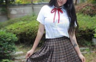 MFStar模范学院 – 打开原图，我的这张脸就是“电竞唐嫣短裙”样本！更新里还有意外“回头浪”哦
