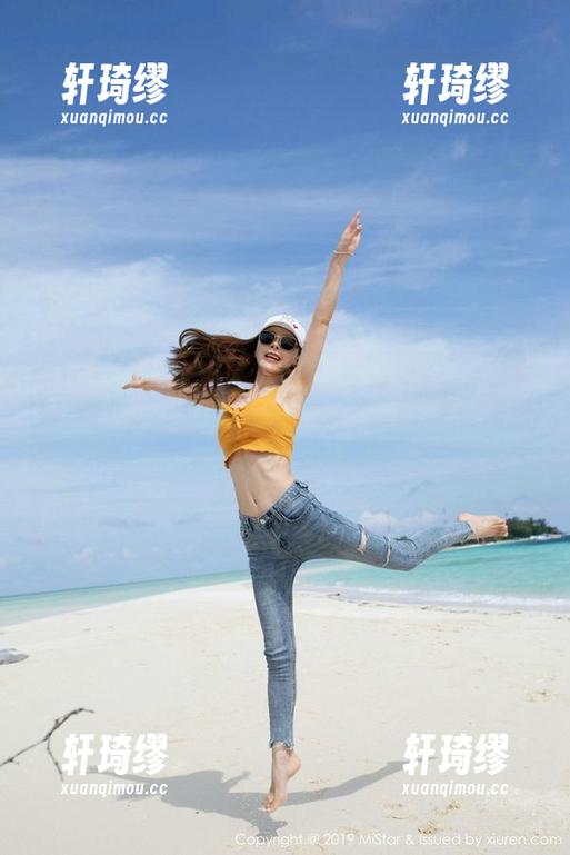 MiStar魅妍社 - 全套！陈雅漫VICKY在瑜伽中的每一个姿势，结果我却在偷偷想“当她的教练会不会被她气哭？”