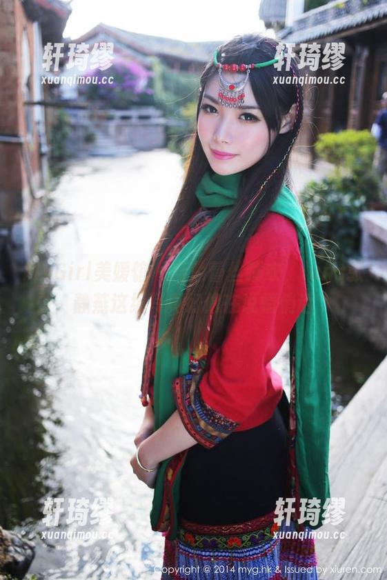 MyGirl美媛馆 - 粉色蕾丝睡衣，luna张静燕这组写真好像在说悄悄话