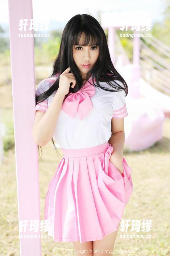 MyGirl美媛馆 - 李雪婷Anna的高清作品集：关于夏天，没有哪张照片能逃得过她的魅力，如此致命。