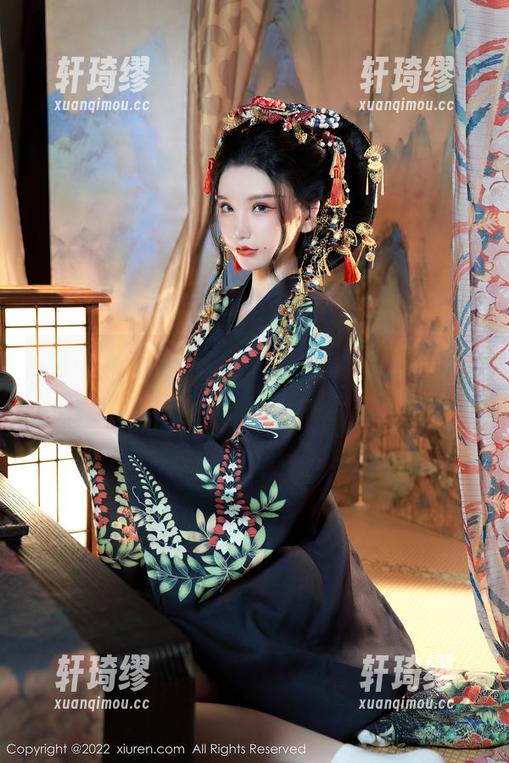 Xiuren秀人网 - 就是阿朱啊在线：在厨房里舞动风筝的厨娘图集