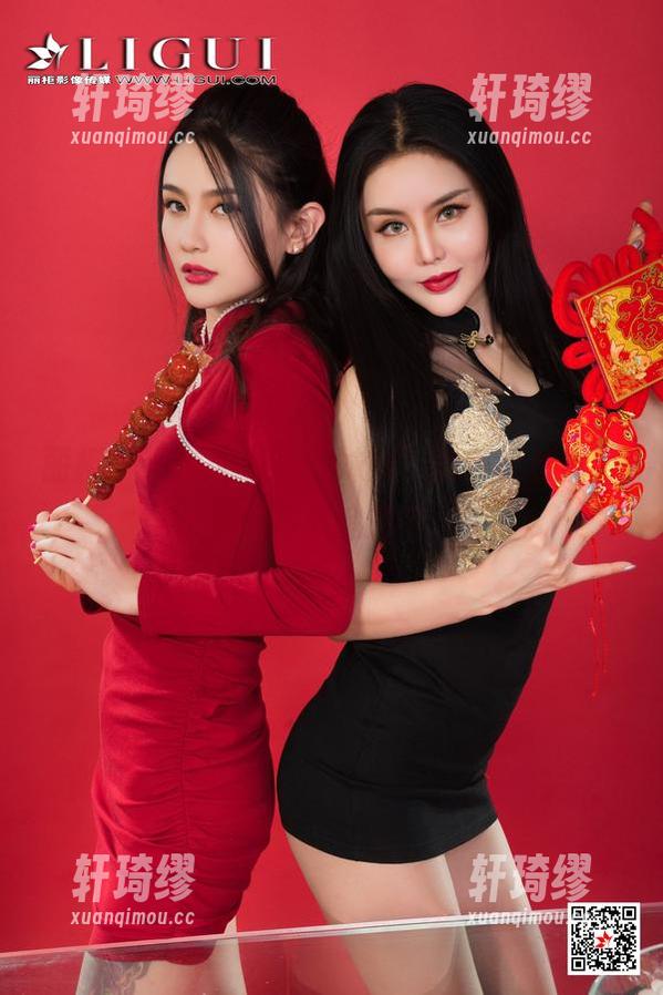 丽柜-小璐璐 丽柜 - 小璐璐牵着“妹妹”的手,悠然漫步于写真追逐中。